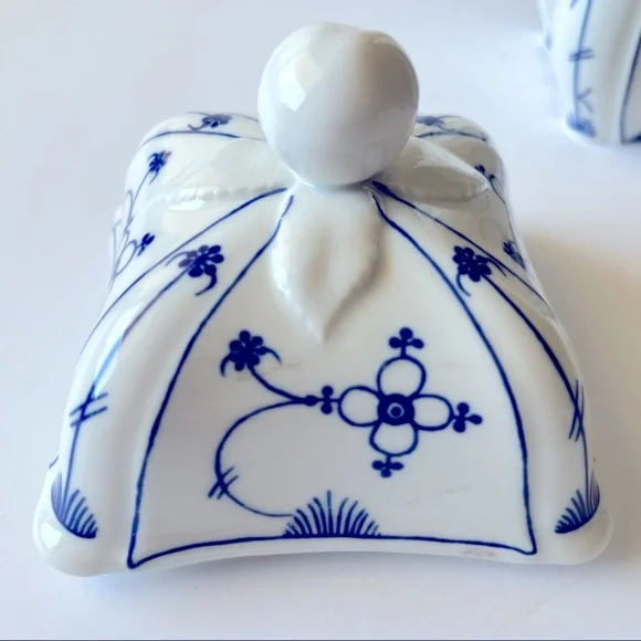 Vintage Gerchenkidee Porcelain Sugar Jar
